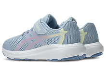 Load image into Gallery viewer, NEW! Asics Contend 10 PS (Velcro) - Solid Air/Hazy Lilac
