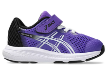 Load image into Gallery viewer, NEW! Asics Contend 10 TS (Velcro) - Radiant Amethyst/Black
