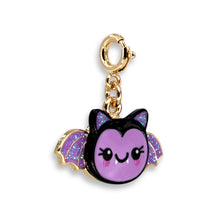 Load image into Gallery viewer, Charm It - Gold Glitter Bat Charm
