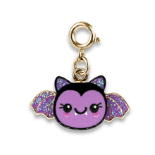 Load image into Gallery viewer, Charm It - Gold Glitter Bat Charm
