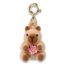 Load image into Gallery viewer, Charm It - Gold Furry Capybara Charm
