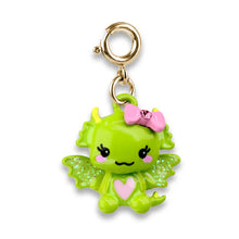 Load image into Gallery viewer, Charm It - Gold Swivel Dragon Charm
