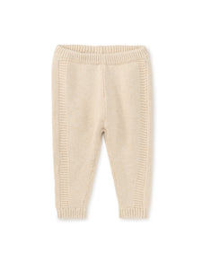 Tea Collection Cozy Baby Pants - Oatmeal Heather