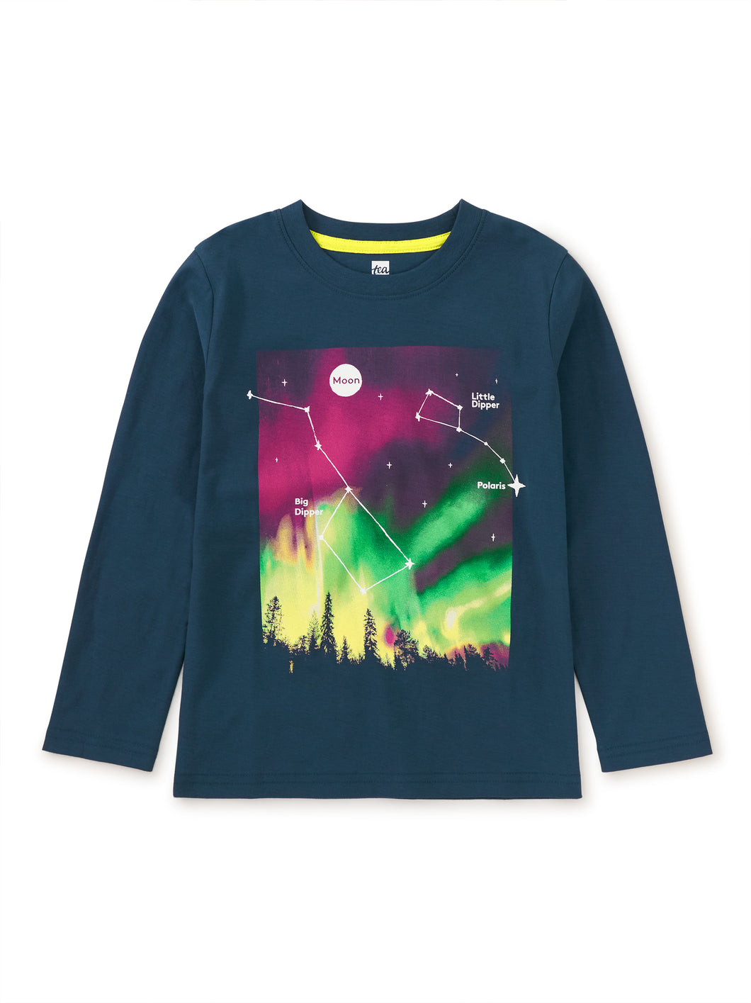 Tea Collection Constellation Glow Graphic Tee - Poseidon