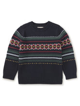 Load image into Gallery viewer, Tea Collection Crew Neck Sweater - Indigo
