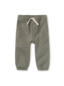 Tea Collection Small Steps Baby Pants - Dried Rosemary
