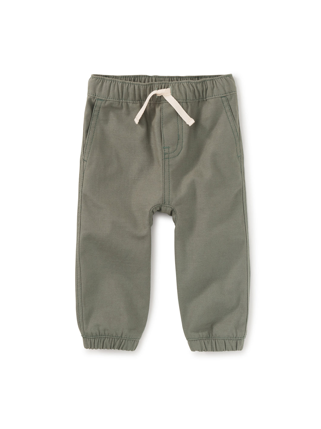 Tea Collection Small Steps Baby Pants - Dried Rosemary