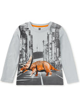 Load image into Gallery viewer, Tea Collection Long Sleeve Graphic Tee - Dino in Seoul
