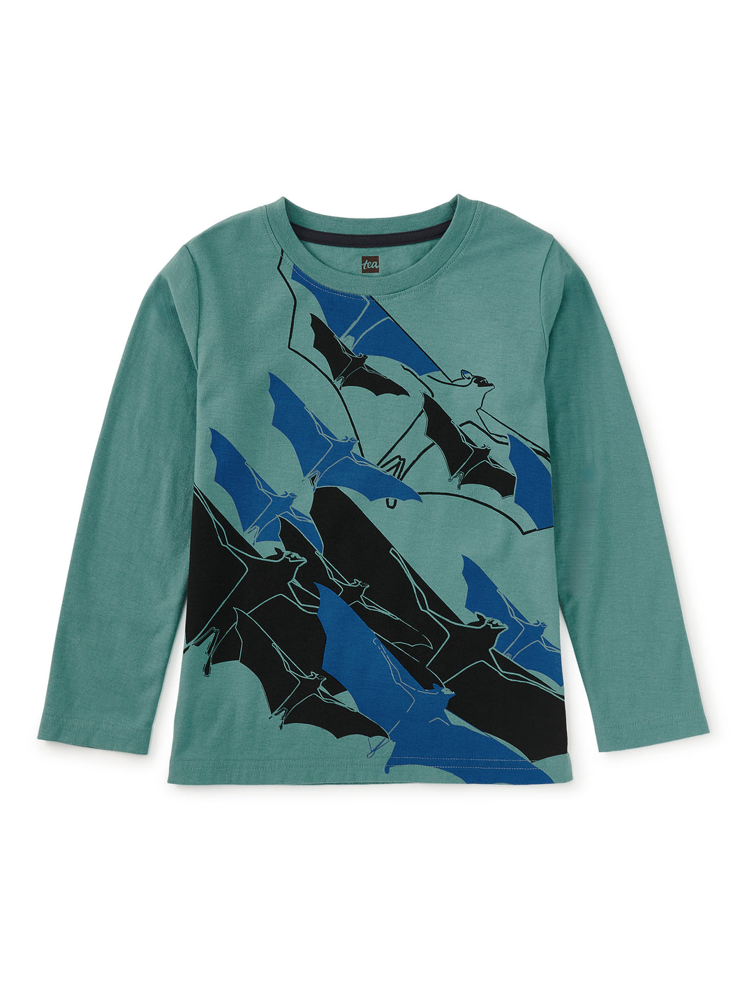 Tea Collection Long Sleeve Graphic Tee - Bat Colony