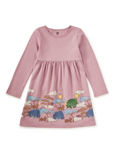 Tea Collection Skirted Dress - Tiger Story