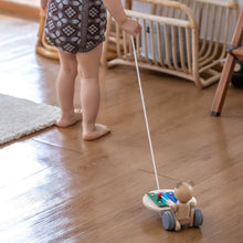 Load image into Gallery viewer, Plan Toys Pull Along Musical Bear
