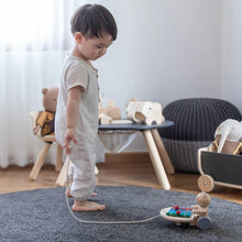 Load image into Gallery viewer, Plan Toys Pull Along Musical Bear
