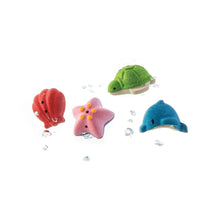 Load image into Gallery viewer, Plan Toys Sea Life Bath Set
