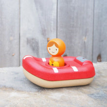 Load image into Gallery viewer, Plan Toys Coast Guard Boat
