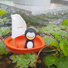 Load image into Gallery viewer, Plan Toys Sailing Boat Penguin
