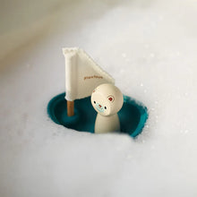 Load image into Gallery viewer, Plan Toys Sailing Boat Polar Bear
