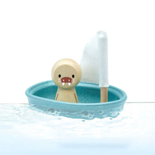 Load image into Gallery viewer, Plan Toys Sailing Boat Walrus
