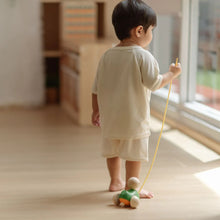 Load image into Gallery viewer, Plan Toys Pull Along Duck
