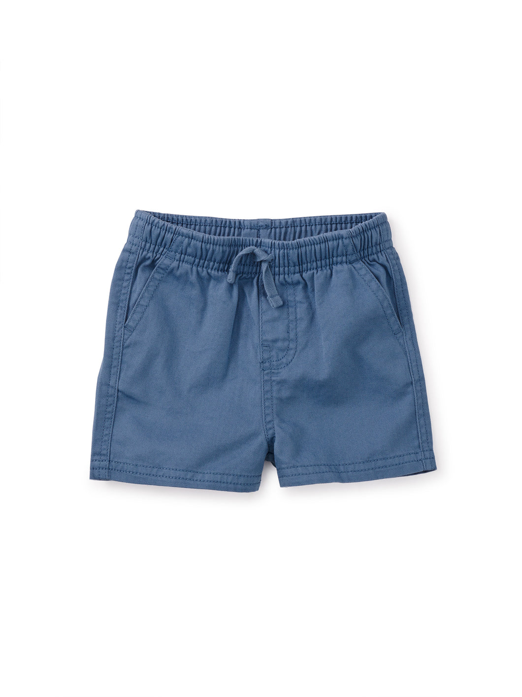 Tea Collection Baby Twill Sport Short- Coronet Blue