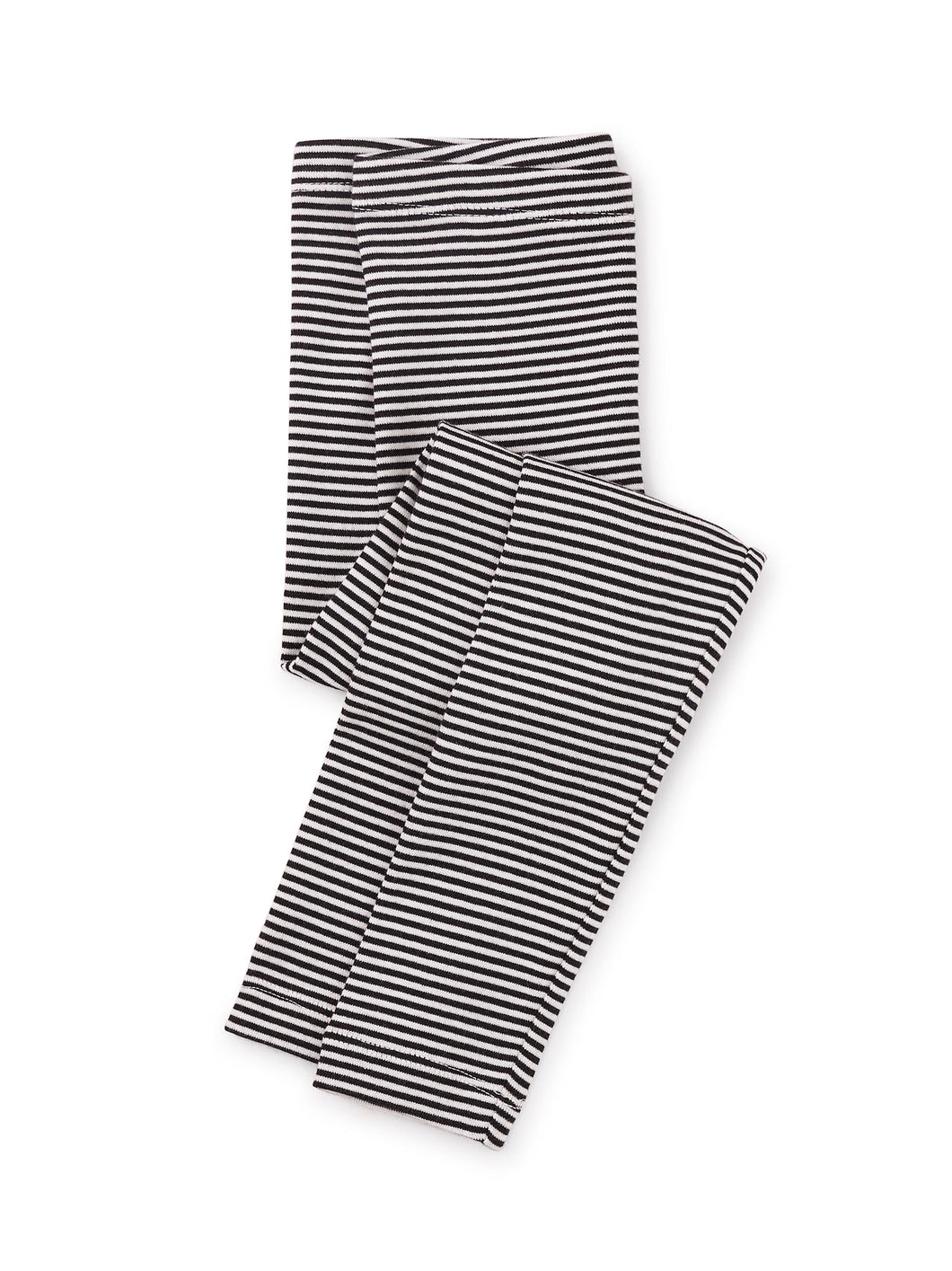 Tea Collection Baby Striped Leggings - Jet Black