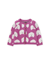 Load image into Gallery viewer, Tea Collection Iconic Baby Cardigan - Poodle Party
