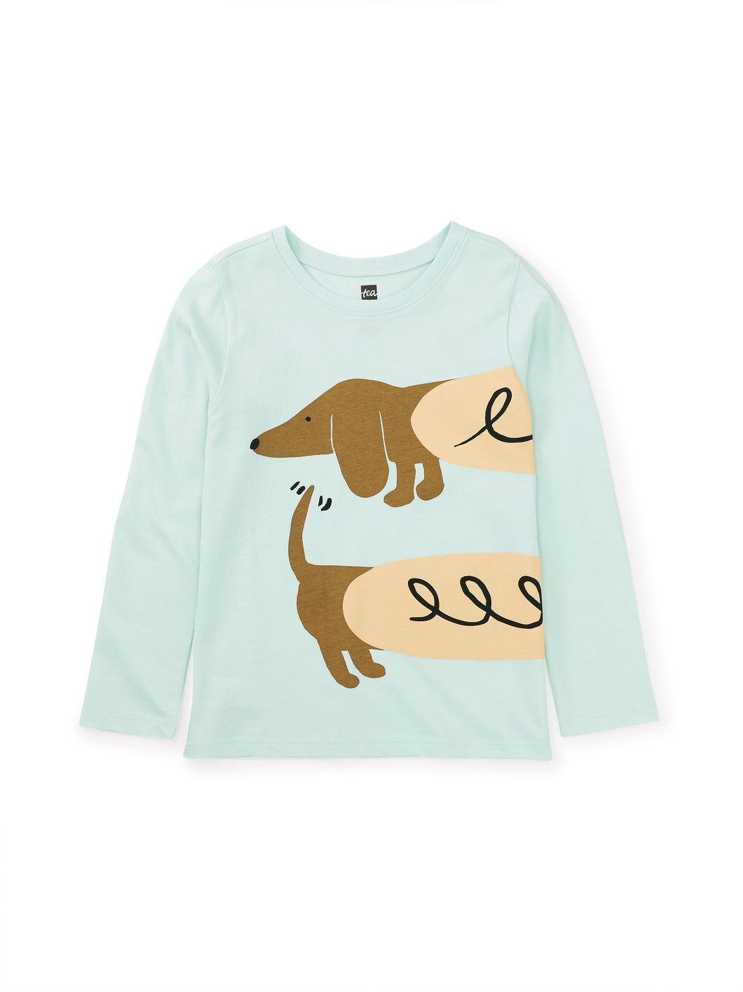 Tea Collection Graphic Baby Tee - Puppy Baguette