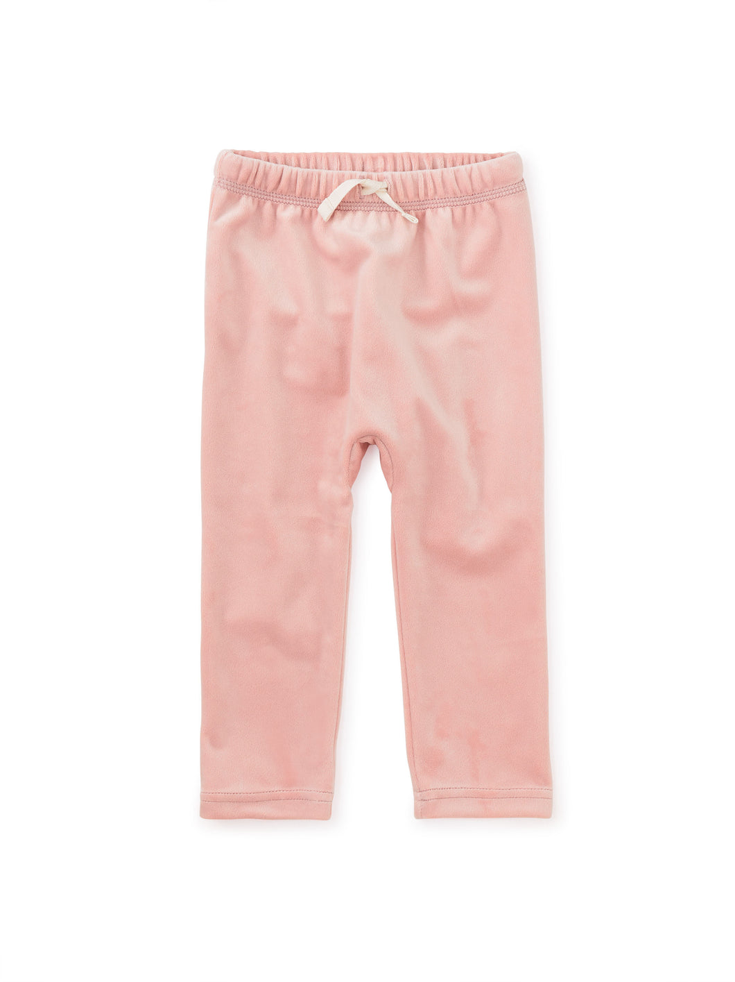 Tea Collection Velour Baby Joggers - Cameo Pink