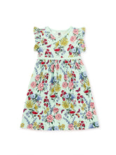 Load image into Gallery viewer, Tea Collection Wrap Neck Dress - Lyrical Floral
