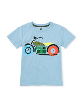 Load image into Gallery viewer, Tea Collection Motorcycle Graphic Tee - Cloud
