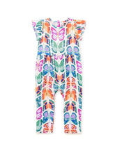 Load image into Gallery viewer, Tea Collection Tulip Sleeve Baby Romper - Mariposas
