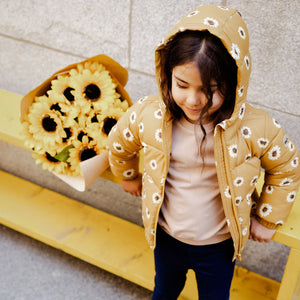 Miles The Label Packable Jacket - Sunflower