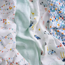 Load image into Gallery viewer, Aden + Anais Cotton Muslin Swaddle 4-Pack
