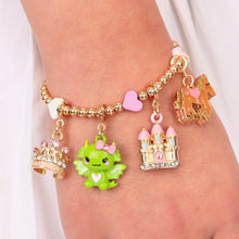 Load image into Gallery viewer, Charm It - Gold Swivel Dragon Charm
