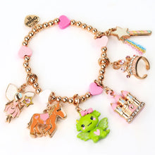 Load image into Gallery viewer, Charm It - Gold Swivel Dragon Charm

