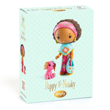 Load image into Gallery viewer, Djeco Tinyly Doll - Poppy &amp; Nouky
