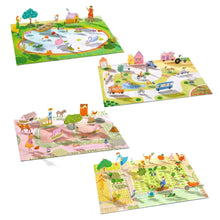 Load image into Gallery viewer, Djeco Lift-Up Sticker Kit - Farm
