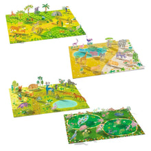 Load image into Gallery viewer, Djeco Lift-Up Sticker Kit - Safari Animals
