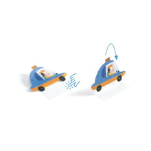 Load image into Gallery viewer, Djeco Lift-Up Sticker Kit - Vehicles
