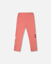 Load image into Gallery viewer, Deux Par Deux Jersey Stretch Leggings - Pink Cinnamon

