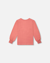 Load image into Gallery viewer, Deux Par Deux Puffed Long Sleeve Shirt - Pink Cinnamon
