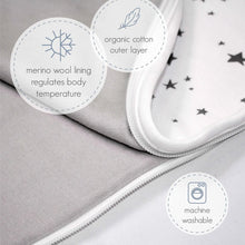 Load image into Gallery viewer, Woolino 4 Season Sleep Bag (Rose Dots)
