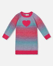 Load image into Gallery viewer, Deux Par Deux Knitted Dress - Multicolor Gradient
