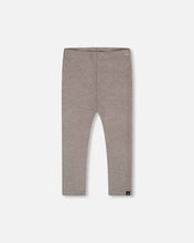 Load image into Gallery viewer, Deux Par Deux Rib Leggings - Grey Mix
