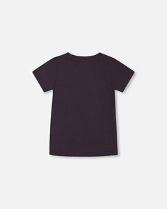 Deux Par Deux Graphic Tee - Dark Grey Scooter