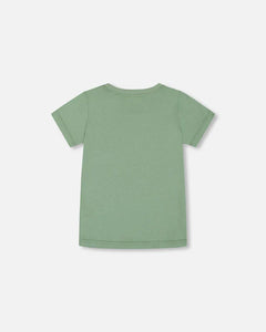 Deux Par Deux Graphic Tee - Sage Mountains