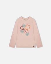 Load image into Gallery viewer, Deux Par Deux Long Sleeve Tee - Lotus Pink
