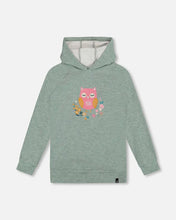 Load image into Gallery viewer, Deux Par Deux Hooded Tunic - Sage Green

