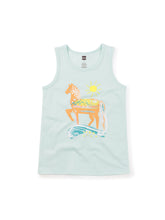 Load image into Gallery viewer, Tea Collection Surfin&#39; Cabello Tank Top- Garden Party
