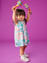 Load image into Gallery viewer, Tea Collection Printed Mighty Mini Baby Dress- Garden
