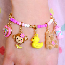 Load image into Gallery viewer, Charm It - Gold Furry Capybara Charm
